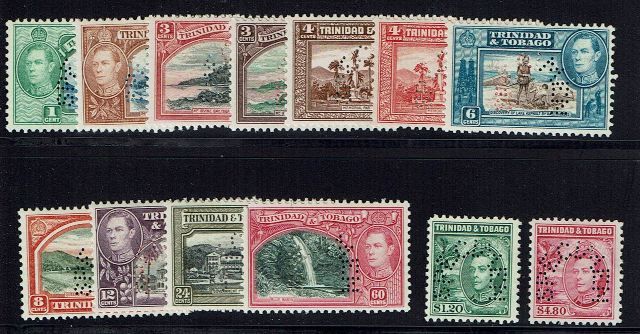 Image of Trinidad & Tobago SG 246S/56S LMM British Commonwealth Stamp